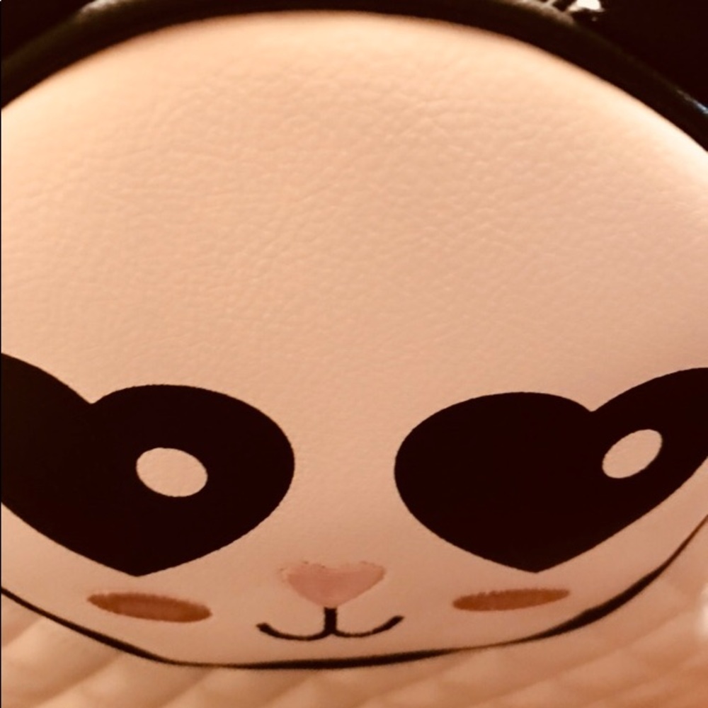 🌺Betsey Johnson Rainbow Panda Backpack&Coin purse - Picture 6 of 7